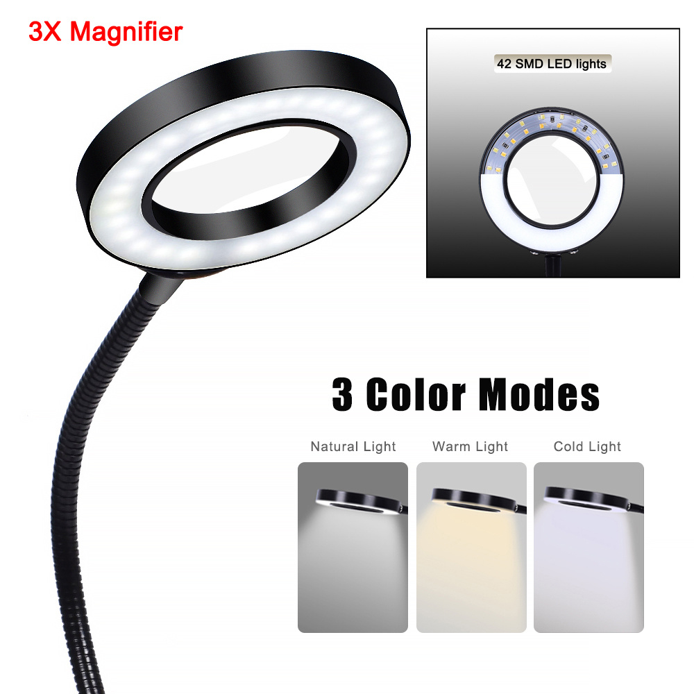 Epair station soldering station LED lamp magnifying glass - Image 4