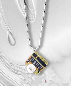 Alternative view of Steampunk Fault Trend Function Keychain
