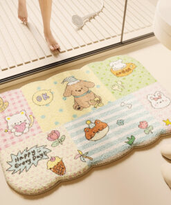 Thickened Plush Water-absorbent Bathroom Floor Mat - Image 10