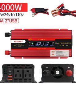 Vehicle-mounted Inverter 12v24v To 110V Solar Energy 4000W - Image 4