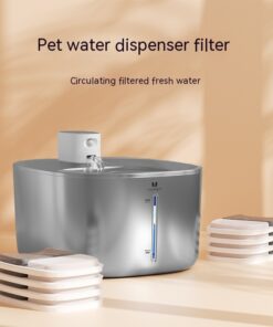 Pet Water Dispenser Filter Element Intelligent Filtration Water Quality Activated Carbon Replacement Refill