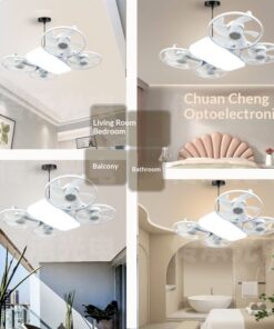 Alternative view of Car Drone Fan Light Creative Lighting Fixture