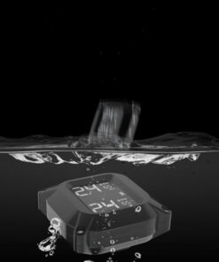 Alternative view of Motorcycle Wireless Tire Pressure Monitoring System