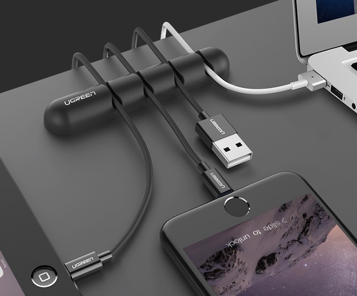 Data Cable Storage And Arrangement Buckle Cable Management Card - Image 3