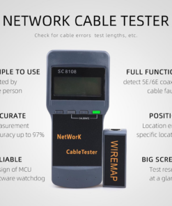 Alternative view of Network Analyzer Cable Checker Cable Tester SC-8108