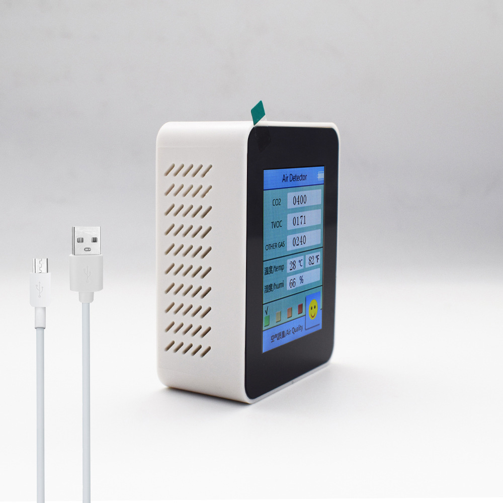 Air Detector Quality Co2 Tvoc Temperature Humidity Vibao