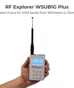 Alternative view of RF Explorer Digital Handheld Spectrum Analyzer, WSUB1G plus Slim