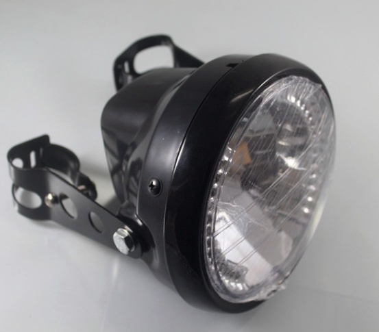 Motorcycle Headlight Turn Signal Indicator Blinker Light With Bracket Headlamp For Cafe Racer - Image 3