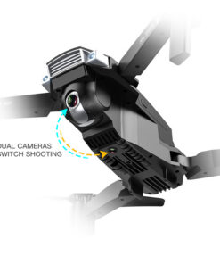 Alternative view of Folding drone