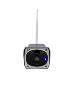 Alternative view of Solar surveillance camera low power camera