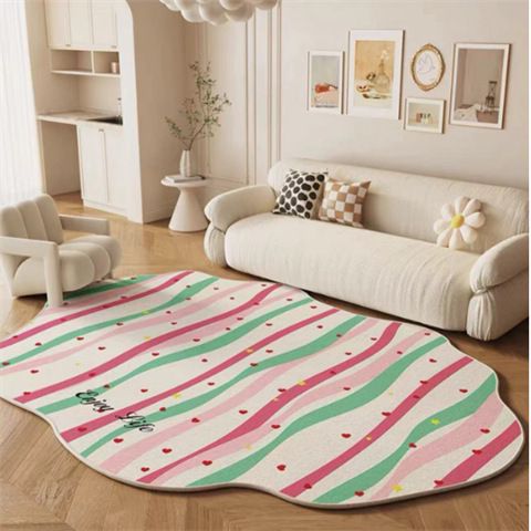 Bedside Rug Mat Home Use Cream Style Floor Mat - Image 5