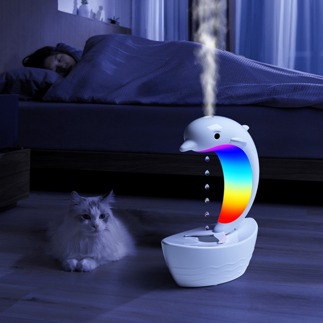 Anti-gravity Nano Fine Sprays Bluetooth Speaker Smart Humidifier - Image 5