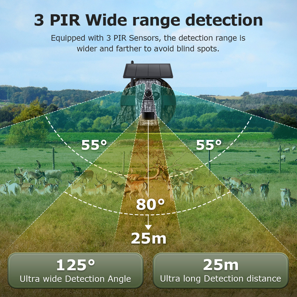 Wildlife Detection Night Vision Animal Detection Camera - Image 3