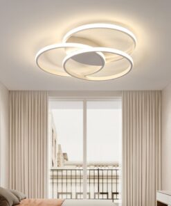 Alternative view of Nordic-style LED Ceiling Light For The Master Bedroomsleek Modern Lighting With Smart Innovative Design