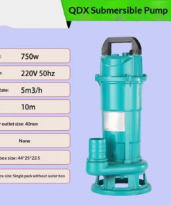 QDX Submersible Pump High-lift Agricultural Water Pump