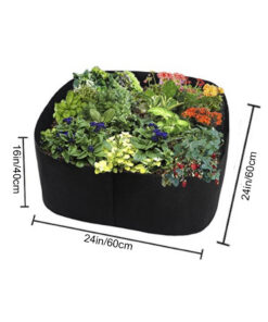 Alternative view of Felt Vegetable Plant Grow Bags Indoor And Outdoor Garden Seedlings