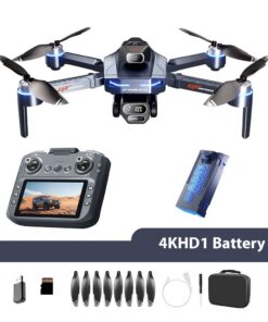 Screen UAV HD Aerial Photography Quadcopter Remote Control Toy Plane - Image 4