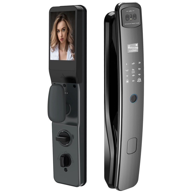 Home Fully Automatic Fingerprint 3D Facial Recognition Smart Lock - Image 7