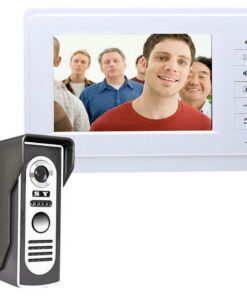 ENNIO 7 Inch Color Video Intercom Doorbell Night Vision Rainproof