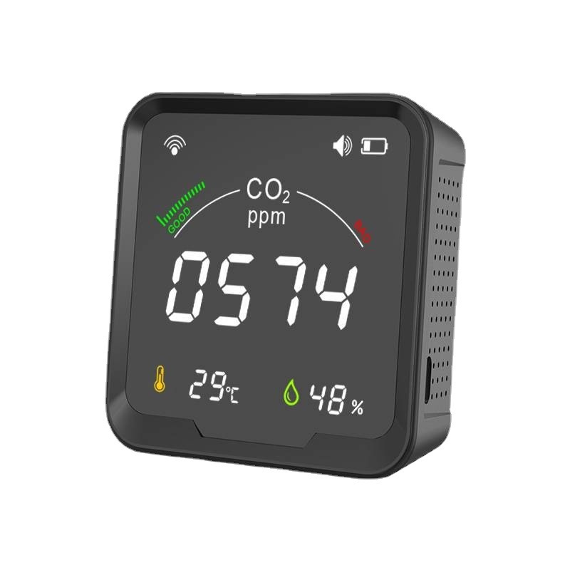 LED Color Screen Graffiti WIFI Smart Home Temperature And Humidity Sensor - Image 5