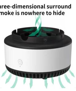 Alternative view of Smart Ashtray Anion Air Purifier Home Office