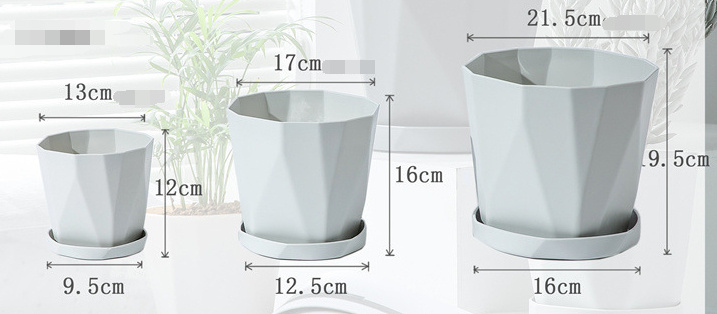 Indoor Balcony Plant Outdoor Large Diameter Plastic Flowerpot - Image 9