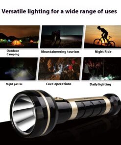 Led Flashlight Rechargeable Mini Plastic Home Lighting - Image 3