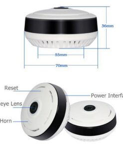 Cobell 960P Wifi IP Camera Home Security Wireless 360 Degree Panoramic CCTV Camera Night Vision Fish Eyes Lens VR Cam - Image 4