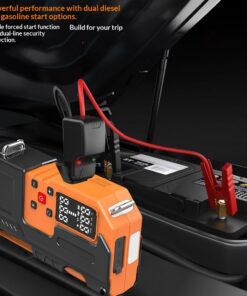 Alternative view of 22-cylinder Emergency Car Starter All-in-one Air Pump With Monitoring And Wireless Charging