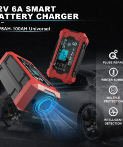 12V6A Smart Storage Battery Charger