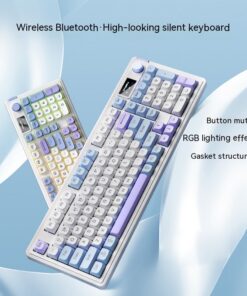 Alternative view of Wireless Bluetooth Mute Keyboard E-sports Office Keyboard