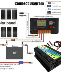 12V To 220V Vehicle Inverter - Image 3