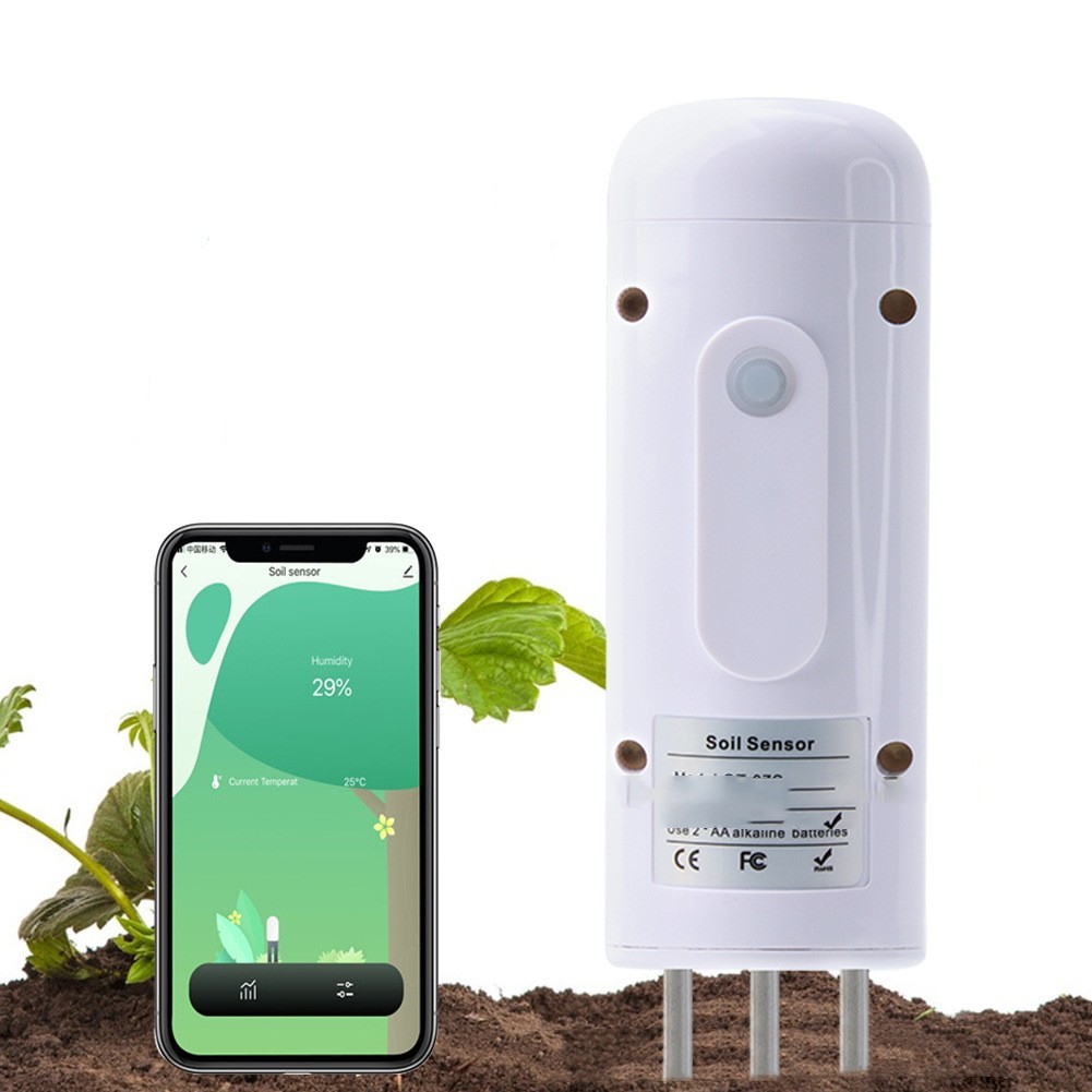 Wireless Soil Temperature And Humidity Measuring Instrument Potting Soil Monitoring Sensor - Image 2