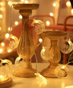 LED Moon Castle Lighting Chain Holiday Decoration