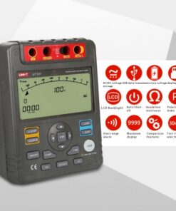 High Voltage 5000v Insulating Resistance Meter UT511512513 MEGOHMMETER Insulation Resistance Tester