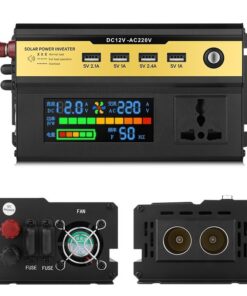 1000W2000W12V Battery Display Smart Display Car Inverter