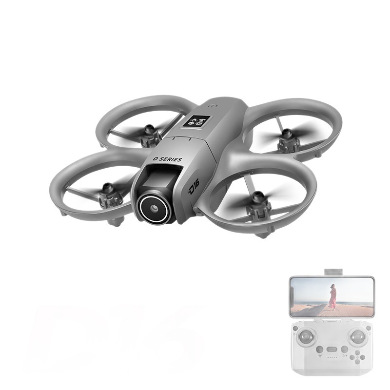 D16 Mini Drone Aerial Photography Dual-Camera Obstacle-Avoidance Racing Drone - Image 5