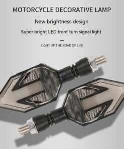 Arrow-shaped LED Motorcycle 12v Electric Vehicle Modification Direction Signal Lamp Arrow Turn Signal