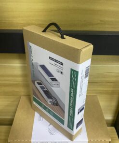 Alternative view of Portable Solar Power Bank With Cable