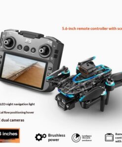 Alternative view of Screen-Controlled Brushless Quadcopter With Obstacle Avoidance For Aerial Photography