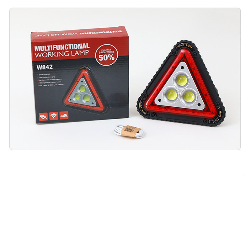Triangular red warning light - Image 3
