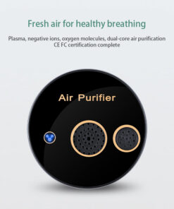 Portable Solar Electric Air Purifier For Sterilization Disinfection Deodorization And Formaldehyde Removal