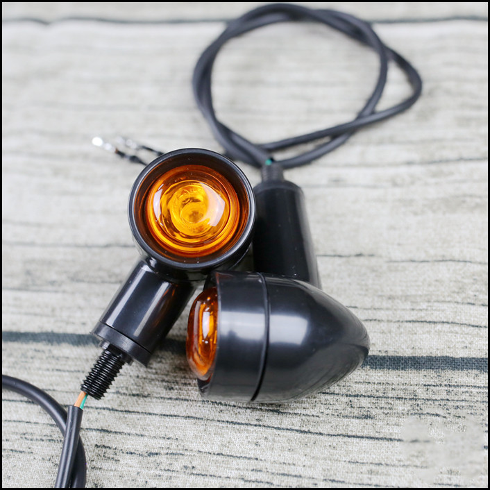 Retro Motorcycle Modified LED Mini Turn Signal Light Turning Light - Image 6