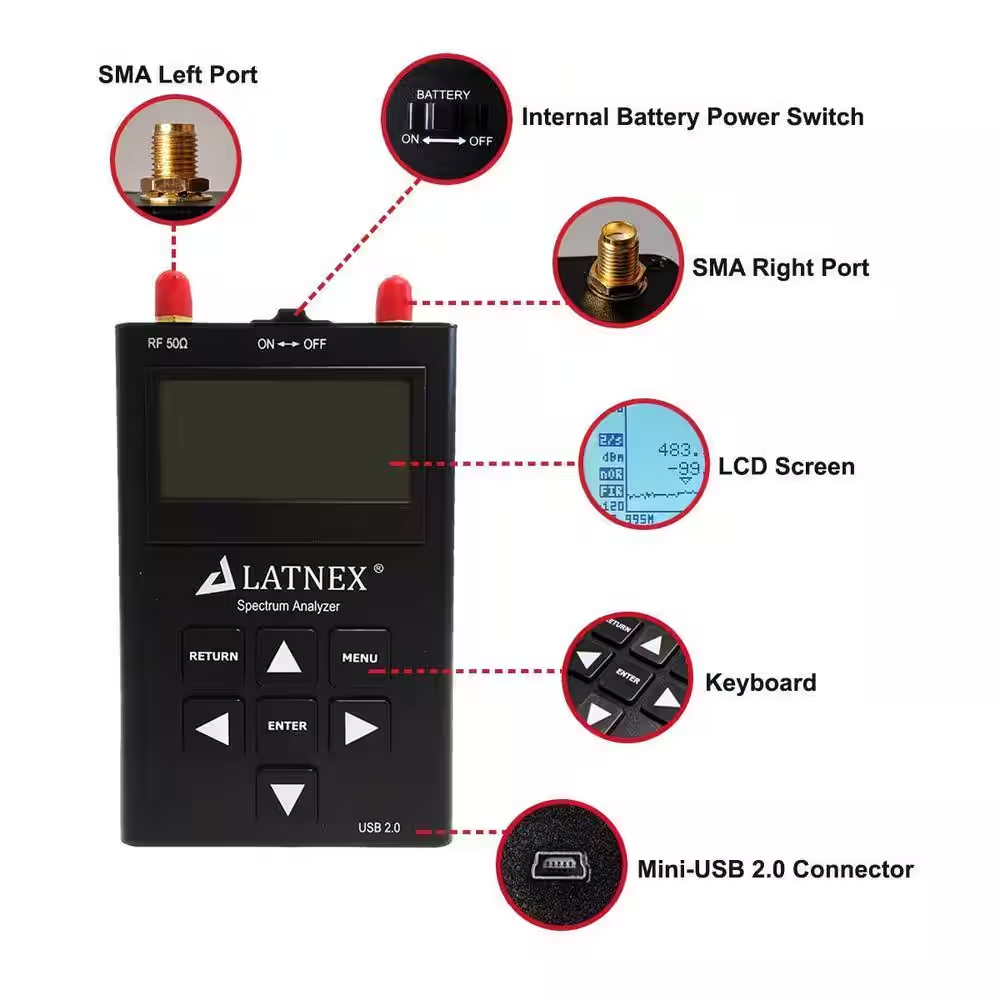 Spectrum Analyzer (15 Mhz to 2700 Mhz) - Image 2