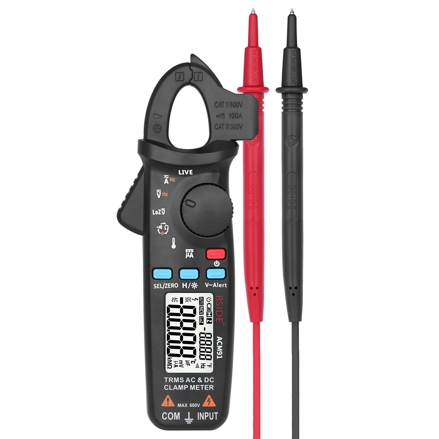 Low Impedance DC Auto Repair Handheld Clamp-type Multimeter - Image 3