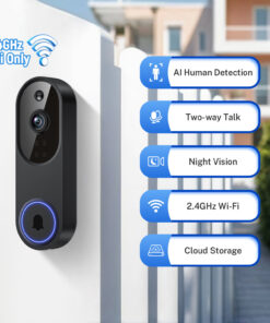 Smart Video Doorbell Wireless Remote Video Intercom