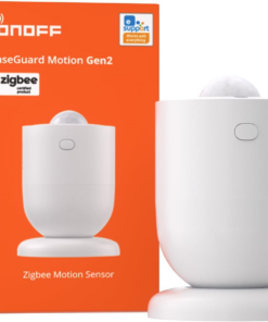 Senseguard SNZB-03PR2 Zigbee Motion Sensor with Light Sensor for Light Control, Alarm System, Automation, Illuminance History, Compaitble with Home Assistant, Alexa, Smartthings