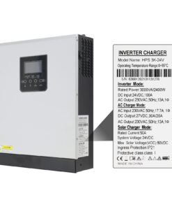 Alternative view of 3KVA 24V High Frequency Off Grid Charging Inverter