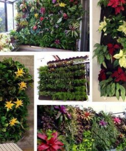 Alternative view of Wall Garden Hanging Planting Bags Vertical Outdoor Indoor Planter
