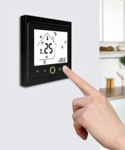 Alternative view of Intelligent central air-conditioning thermostat